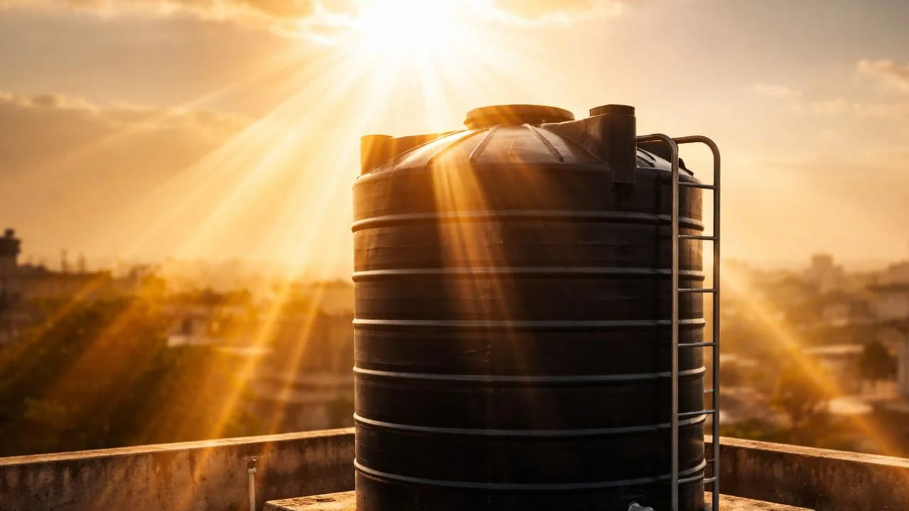 నీటి ట్యాంకుకు సూర్య రశ్మి తగలకుండా చూసుకోవాలి. ఇలా చేయడం వలన నీరు వెడెక్కవు. అదే విధంగా, ట్యాంకుపై షెడ్ ఏర్పాటు చేయాలి. దీని వలన నీటికి కాస్త నీడ తగిలి, అవి వేడిగా కాకుండా చల్లగా ఉంటాయి.