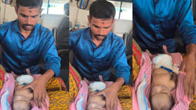 3 రోజుల చిన్నారికి ఊపిరి పోసిన ‘108’ సిబ్బంది!