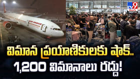 విమాన ప్రయాణికులకు షాక్‌.. 1,200 విమానాలు రద్దు