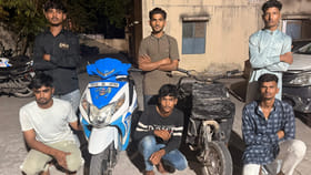 బహిరంగ రోడ్లపై రిస్కీ బైక్ స్టంట్లు! ఆరుగురు యువకుల అరెస్ట్