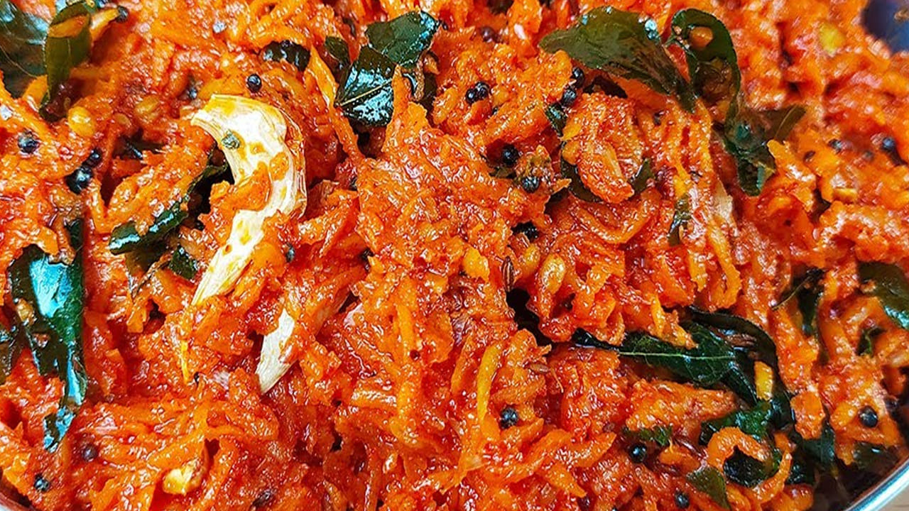 Carrot Pachadi 2