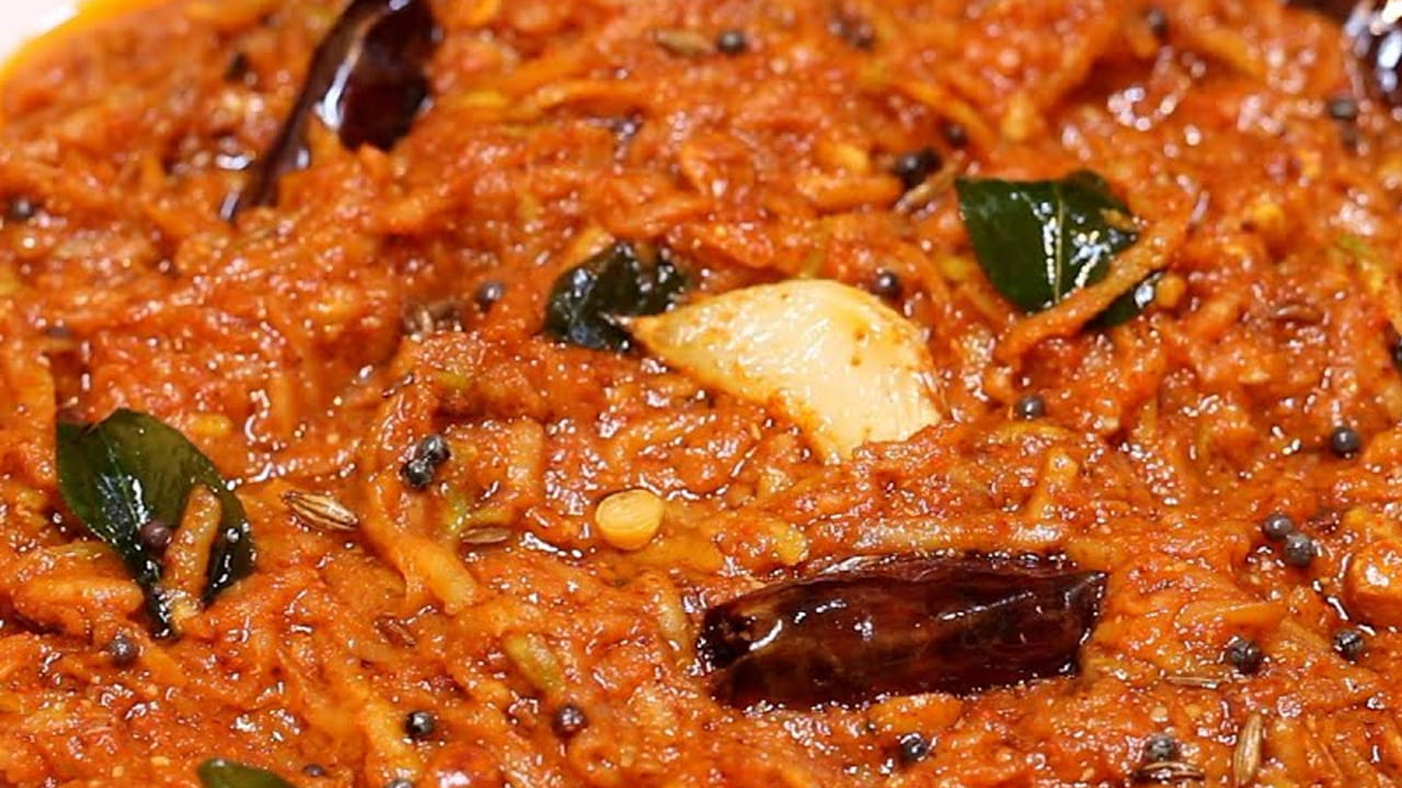 Carrot Pachadi 5