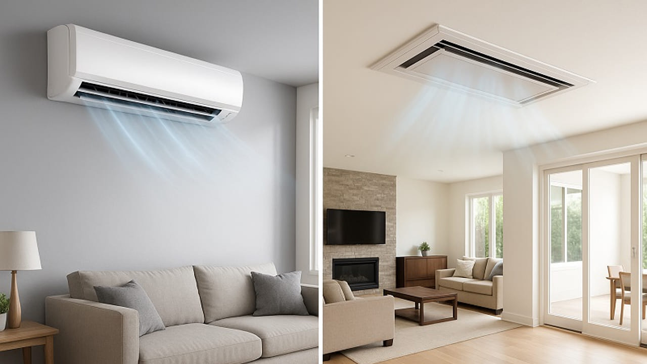 Central AC vs Split AC: సెంట్రల్ ఏసీ vs స్ప్లిట్ ఏసీ.. రెండింటిలో ఏది బెట్టర్..!