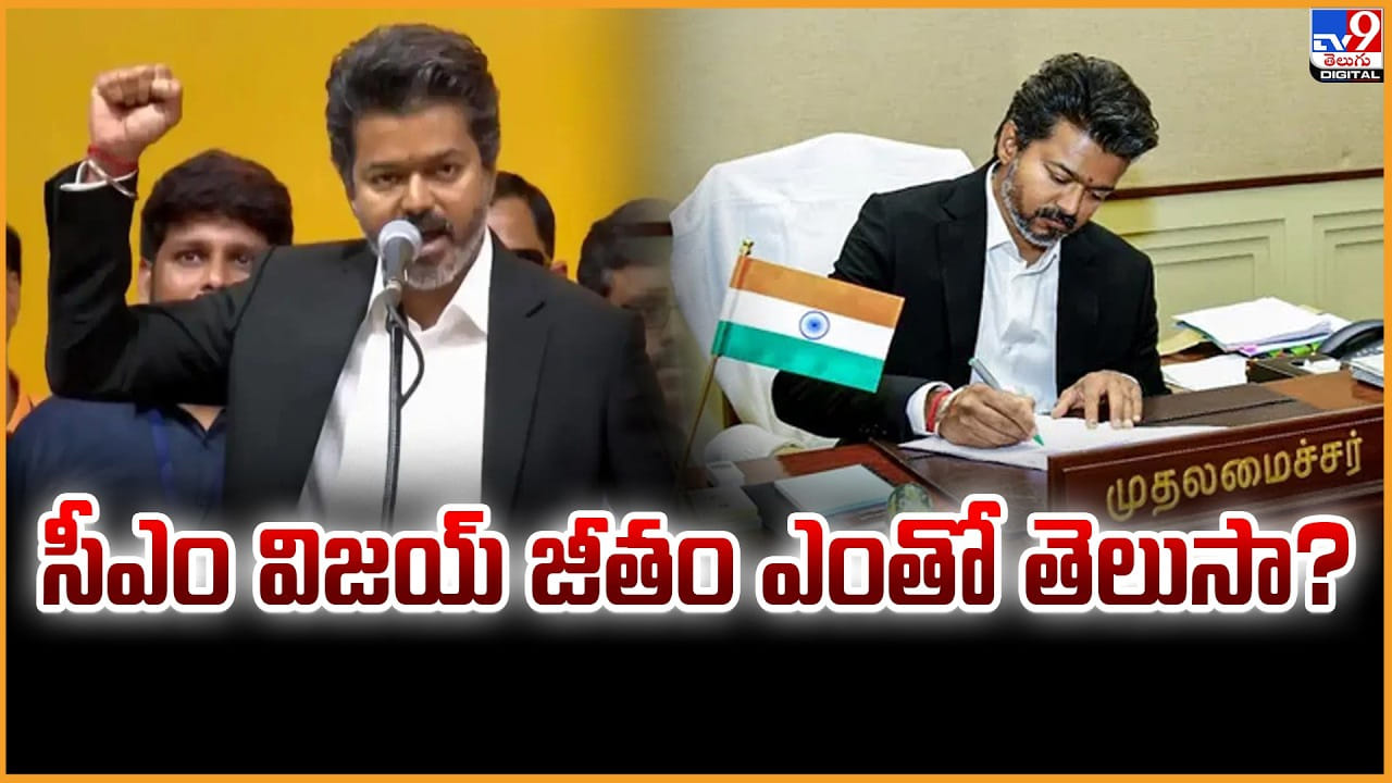 CM Thalapathy Vijay: సీఎం విజయ్ జీతం ఎంతో తెలుసా ??