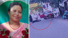 కారు డ్రైవర్ నిర్లక్ష్యం.. నర్సింగ్ ఆఫీసర్ మృతి..