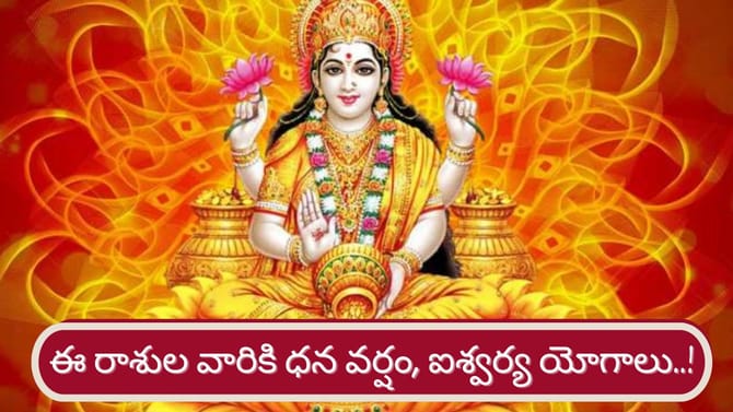 శుక్రుడి అనుకూలత.. వారికి ధన యోగాలు, సిరిసంపదలు..!