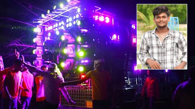 పెళ్లిలో డీజే పాటలకు డాన్స్ చేస్తూ కుప్పకూలిన యువకుడు..