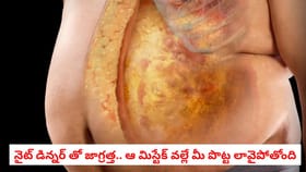 నైట్ డిన్నర్ తో జాగ్రత్త.. ఆ మిస్టేక్ వల్లే మీ పొట్ట లావైపోతోంది