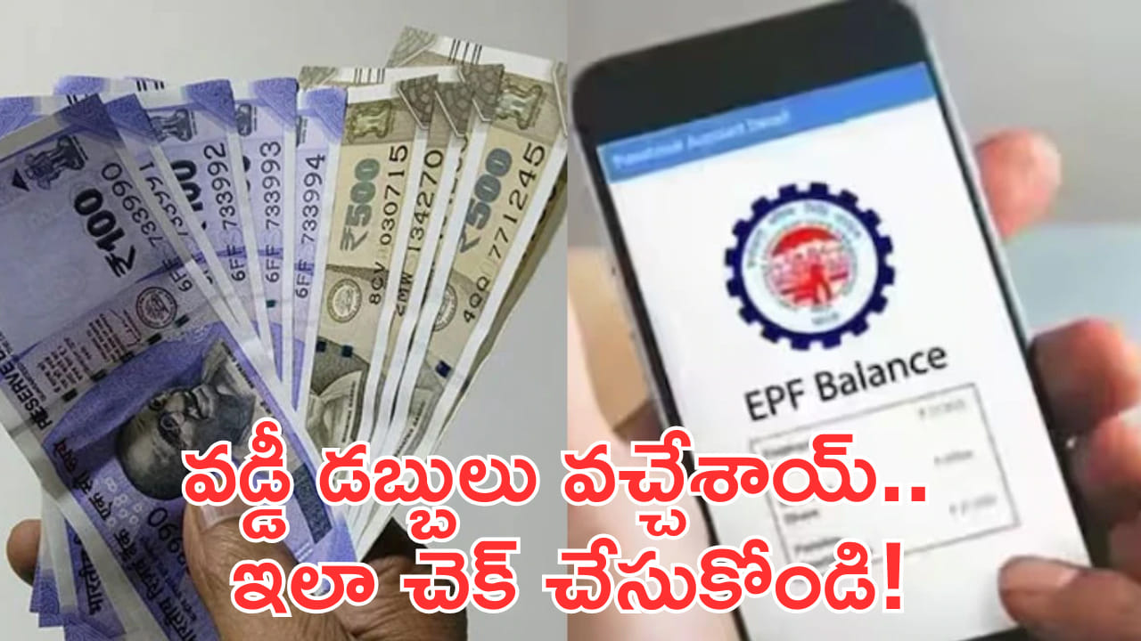 మీ PF అకౌంట్లో వడ్డీ డబ్బులు జమ అయ్యాయా? ఇలా చెక్ చేసుకోండి!