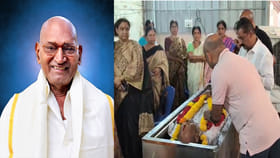 పెద్దాయన మృతదేహాన్ని మెడికల్ కాలేజీకి దానం చేసిన కుటుంబ సభ్యులు