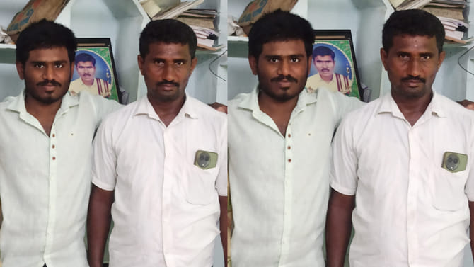బావిలో పడిపోయిన దూడ.. కాపాడడానికి వెళ్లిన తండ్రీకొడుకులు..