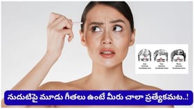 మీ నుదుటిపై ఎన్ని నిలువు గీతలు ఉన్నాయి..? వాటితో మీ వ్యక్తిత్వ..