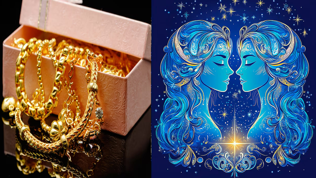 మిథున రాశి (Gemini): మిథున రాశి అధిపతి బుధుడు. ఈ రాశి వారు బంగారం ధరిస్తే మానసిక ప్రశాంతత కోల్పోయే అవకాశం ఉంది. ఏ పని చేసినా ఆటంకాలు ఎదురవ్వడం లేదా అనవసరమైన ఖర్చులు పెరగడం వంటి సమస్యలు తలెత్తవచ్చు.