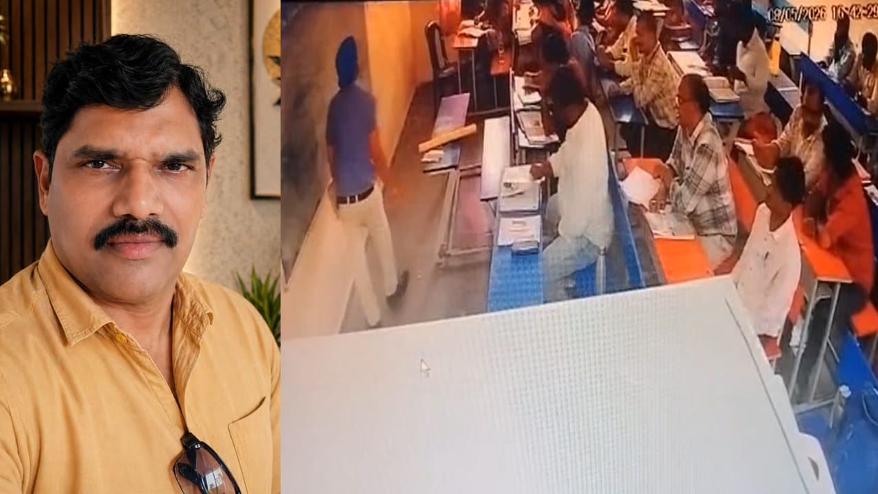 అయ్యో దేవుడా.. పాఠాలు చెబుతూనే కుప్పకూలిన టీచర్.. ధైర్యం ఉన్నోళ్లే చూడండి..