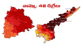 నిప్పుల వర్షం.. తెలుగు రాష్ట్రాల్లో రోళ్లు పగిలే ఎండలు..