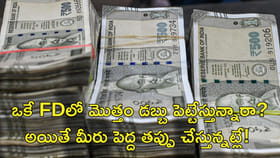 ఒకే FDలో మొత్తం డబ్బు పెట్టేస్తున్నారా? తప్పు చేస్తున్నట్లే!
