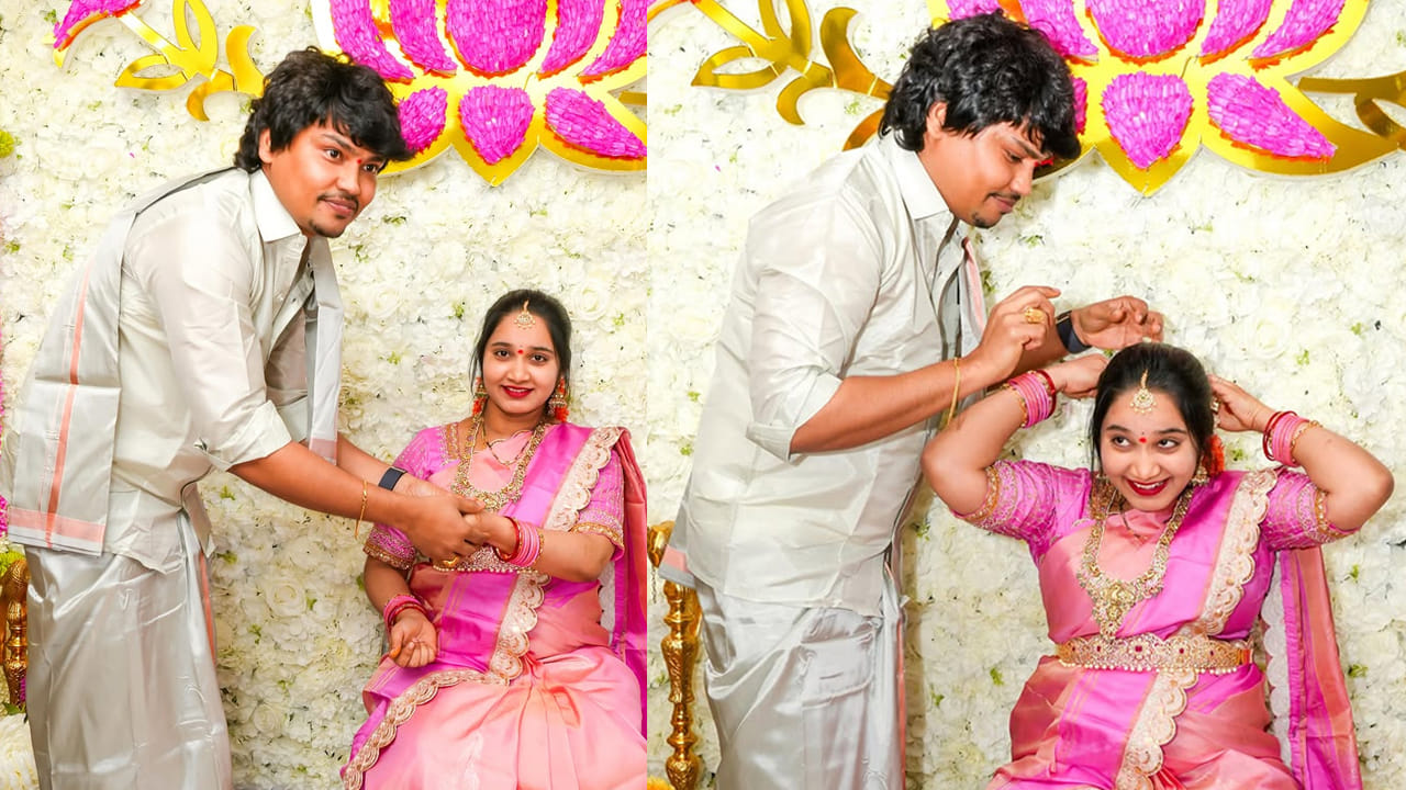  కాగా తాజాగా డెలివరికీ ముందు తన భార్యకు ఘనంగా సీమంతం చేశాడు కెవ్వు కార్తిక్. ఇప్పుడు ఆ ఫొటోలను సోషల్ మీడియాలో షేర్ చేశాడీ జబర్దస్త్ కమెడియన్. ఇందులో దంపతులిద్దరూ ఎంతో అందంగా, చూడముచ్చటగా కనిపించారు.

