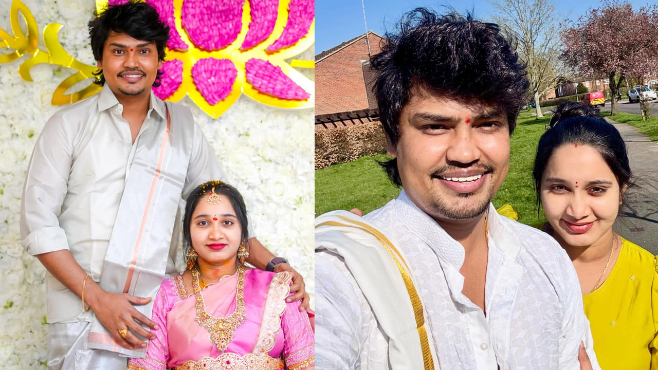  జబర్దస్త్ కెవ్వు కార్తిక్ షేర్ చేసిన ఫొటోలు ఇప్పుడు వైరలవుతున్నాయి. వీటిని చూసిన నెటిజన్లు కార్తీక్- సిరి దంపతులకు మరోసారి అభినందనలు, శుభాకాంక్షలు తెలుపుతున్నారు.
