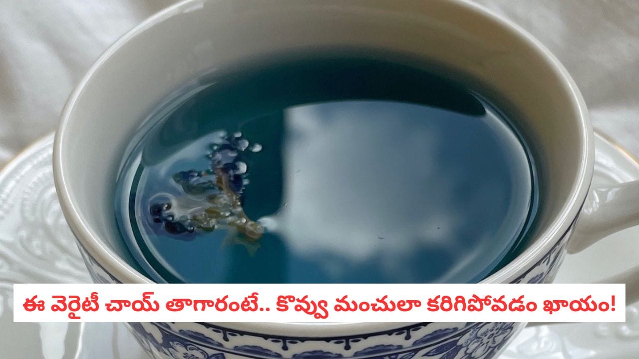Weight Loss Secret: రోజూ ఉదయాన్నే ఈ బ్లూ టీ తాగితే చాలు.. పొట్ట చుట్టూ ఉన్న మొండి కొవ్వును కరిగించే సూపర్ డ్రింక్ ఇదే!
