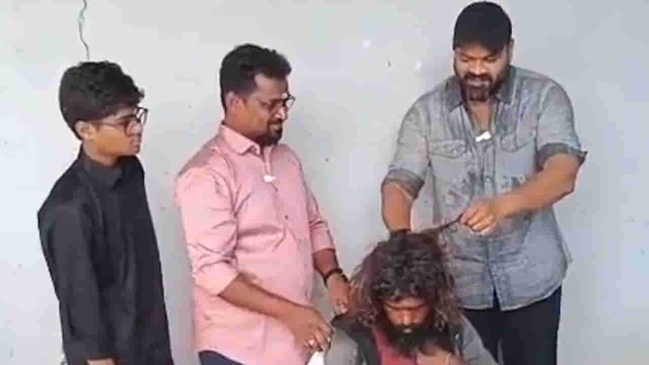 Manchu Manoj: ఎంత గొప్ప మనసన్నా నీది? మతి స్థిమితం లేని వ్యక్తికి కొత్త జీవితం ప్రసాదించిన మంచు మనోజ్.. వీడియో
