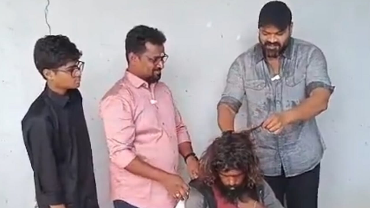 Manchu Manoj: ఎంత గొప్ప మనసన్నా నీది? మతి స్థిమితం లేని వ్యక్తికి కొత్త జీవితం ప్రసాదించిన మంచు మనోజ్.. వీడియో