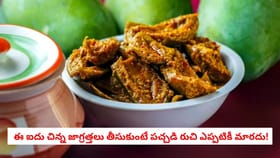 మామిడి ఊరగాయ బూజు పడుతోందా?..ఎవ్వరూ చెప్పని సూపర్ టిప్స్