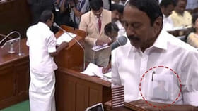 జయలలిత ఫొటోతో అసెంబ్లీలో ప్రమాణం చేసిన విజయ్ పార్టీ ఎమ్మెల్యే..