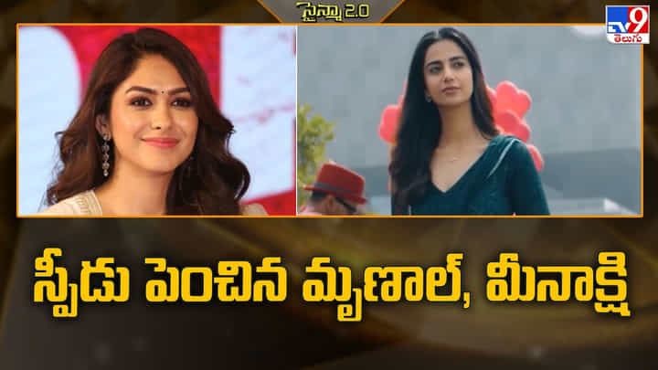 స్పీడ్ పెంచిన ముద్దుగుమ్మలు.. మళ్లీ ఫామ్లోకి మృణాల్, మీనాక్షి స్పీడ్ పెంచిన ముద్దుగుమ్మలు.. మళ్లీ ఫామ్లోకి మృణాల్, మీనాక్షి
