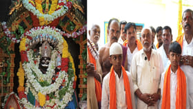 వారెవ్వా.. సొంత స్థలంలో నరసింహ స్వామి గుడి కట్టిన ముస్లిం వ్యక్తి