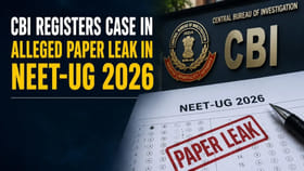 NEET 2026 పేపర్ లీక్‌పై CBI కేసు.. 10 రోజుల్లో రీఎగ్జామ్ షెడ్యూల్