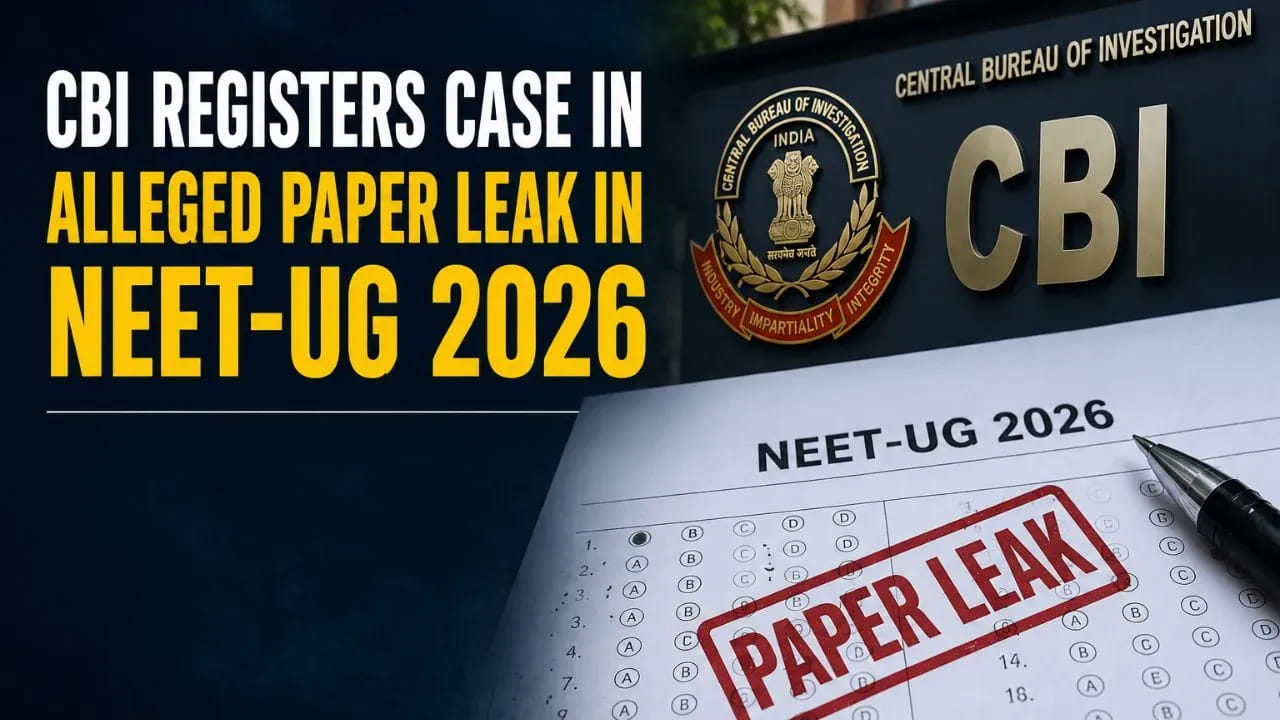 NEET UG 2026 re-exam Date: నీట్ పేపర్ లీక్పై CBI కేసు.. వచ్చే 10 రోజుల్లోగా నీట్ రీఎగ్జామ్ షెడ్యూల్ విడుదల
