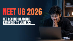 NEET 2026 రీఫండ్ కోసం బ్యాంక్ వివరాల సమర్పణకు మరో ఛాన్స్..