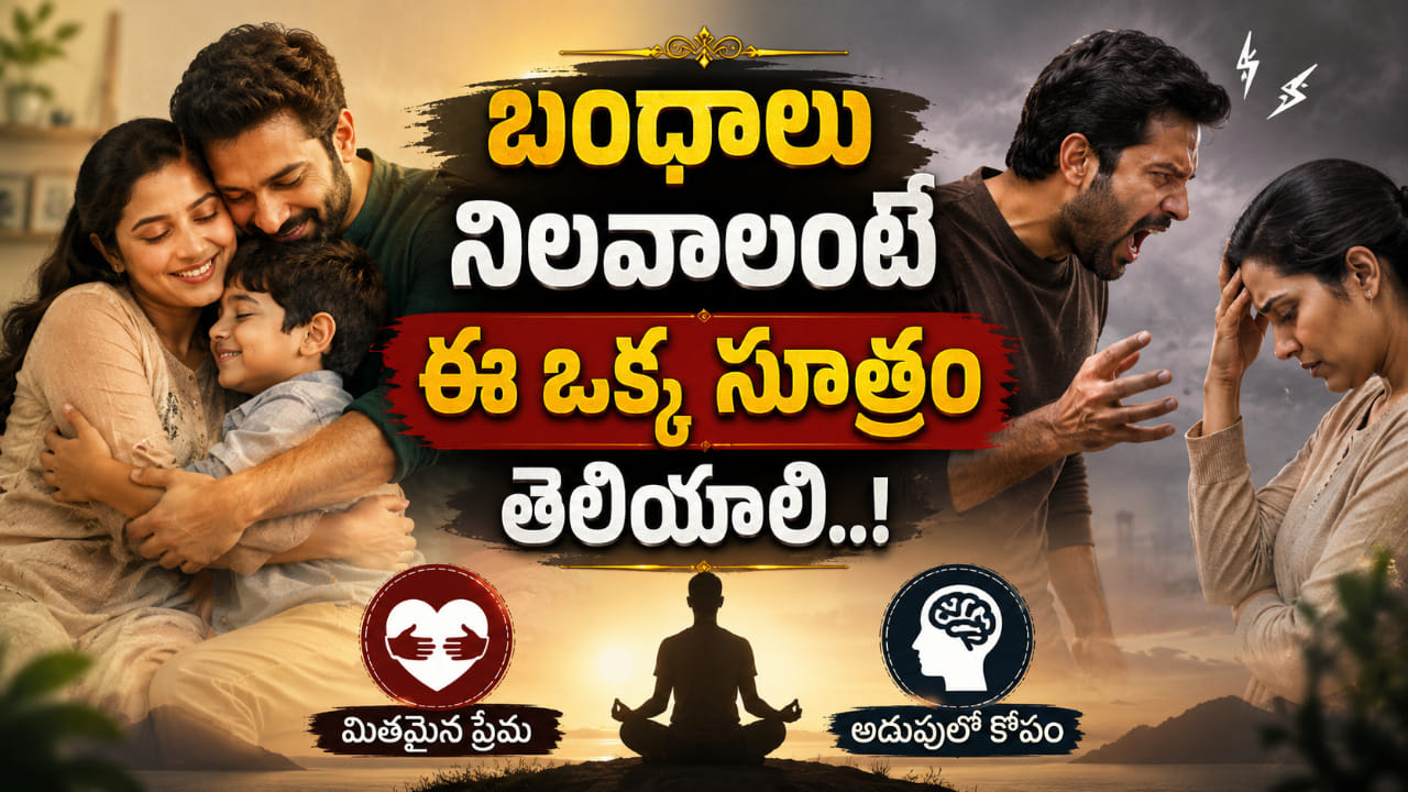 అమృతం కూడా విషం కావొచ్చు.. బంధాలకు బార్డర్ పెట్టుకోండి బాస్..!
