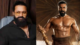 రామ్ చరణ్ 'పెద్ది' ట్రైలర్ కు కాంతార హీరో రివ్యూ..