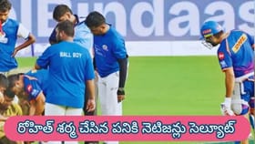 రోహిత్ కొట్టిన షాట్‌కు స్టాఫ్‌కు గాయం..హిట్‌మ్యాన్ ఏం చేశాడంటే ?