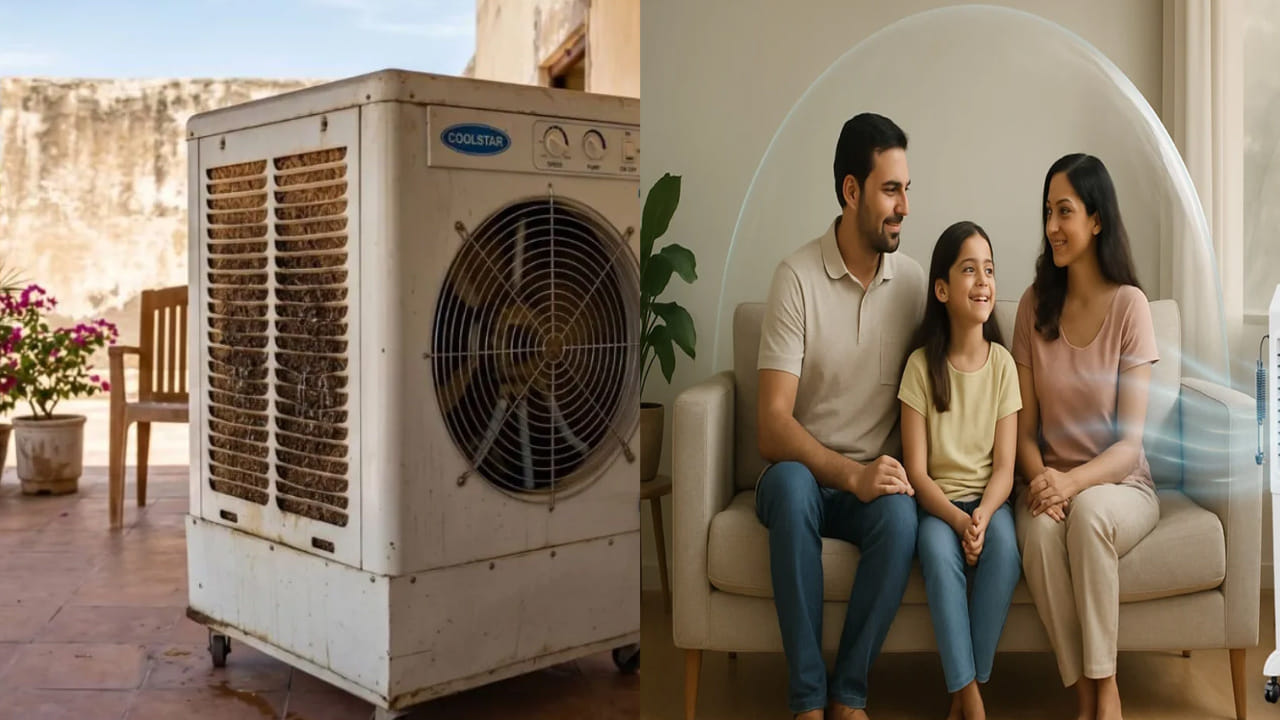 మండే ఎండలు, రోహిణీ కార్తె రోజుల్లో ఏసీలే కాకుండా కూలర్లు కూడా పేలిపోవచ్చు. ఎందుకంటే,.. ఈ రోజుల్లో దేశ వ్యాప్తంగా ఉష్ణోగ్రత పెరిగింది. దీని కారణంగా అనేక సమస్యలు ఎదురవుతున్నాయి. మీ ఎలక్ట్రానిక్ వస్తువుల పట్ల మీరు చేసే ఒక చిన్న నిర్లక్ష్యం తీవ్రమైన ప్రమాదానికి కారణం కావచ్చు. కొన్నిసార్లు అధిక వేడి, షార్ట్ సర్క్యూ, తప్పు వైరింగ్ కారణంగా, ఎయిర్ కూలర్లలో కూడా అగ్నిప్రమాదాలు, పేలుళ్లు జరిగే అవకాశలు ఉన్నాయని నిపుణులు హెచ్చరిస్తున్నారు. అటువంటి పరిస్థితిలో కూలర్ను ఉపయోగిస్తున్నప్పుడు ఎలాంటి జాగ్రత్తలు తీసుకోవాలో ఇక్కడ చూద్దాం..
