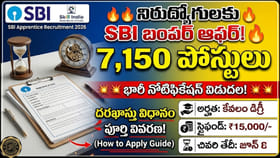 తెలుగు రాష్ట్రాల్లో భారీగా ఎస్బీఐ అప్రెంటీస్ ఖాళీలు.. స్టైపెండ్..