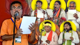 విశ్వకవి సాక్షిగా సరికొత్త చరిత్ర.. బెంగాల్‌లో నూతన శకం ఆరంభం.. సీఎంగా సువేందు ప్రమాణ స్వీకారం