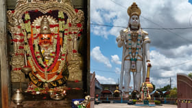 సింగరకొండ ఆంజనేయుడు.. గుమ్మం దగ్గరే 99 అడుగుల మహావిగ్రహం! వాహన...