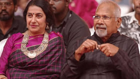 సుహాసిని కుమారుడిని చూశారా? హీరోకు ఏ మాత్రం తగ్గని కటౌట్.. కానీ
