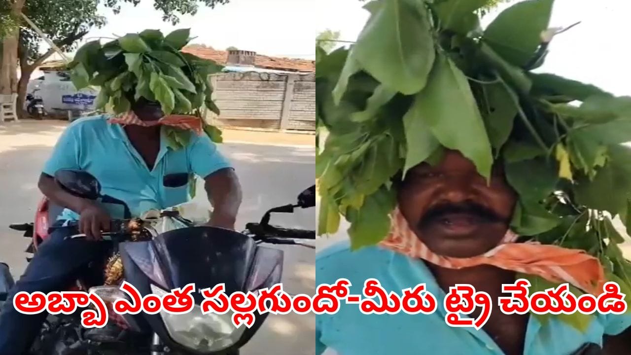 Viral Video: సమ్మర్ టెక్నలాజియా.. ఎంత సల్లగుందో.. ఎండ దెబ్బకు తట్టుకోవాలంటే మీరు ఇలా చేయండి!