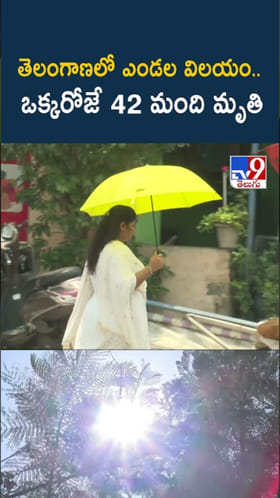 తెలంగాణలో ఎండల విలయం.. ఒక్కరోజే 42 మంది మృతి