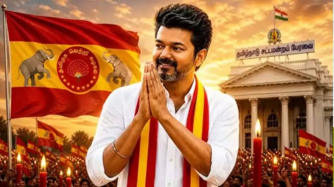 తమిళ రాజకీయాల్లో కొత్తశకం.. సీఎంగా విజయ్ ప్రమాణస్వీకారం