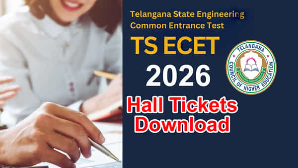 TG ECET 2026 Hall Tickets: ఇంకా కొనసాగుతున్న ఈసెట్ దరఖాస్తు ప్రక్రియ.. రేపట్నుంచి హాల్ టికెట్లు డౌన్లోడ్