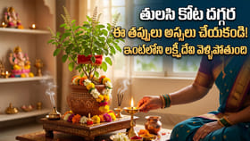 ఇంట్లో తులసి కోట దగ్గర ఈ తప్పులు అస్సలు చేయకండి!
