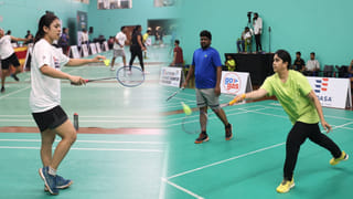 టీవీ9 కార్పొరేట్ బ్యాడ్మింటన్ టోర్నీలో హై వోల్టేజ్ పోరు.. రౌండ్ 2 సమరంలో ఐటీ దిగ్గజాల హోరాహోరీ!