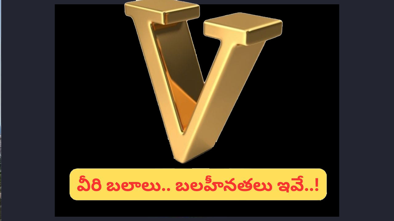 పుట్టిన ప్రతి వ్యక్తికి ఒక పేరు ఉంటుంది. ప్రతి పేరుకు తనకంటూ ఒక ప్రత్యేక శక్తి, అందం, అర్థం ఉంటాయి. అలాగే పేరులోని మొదటి అక్షరం కూడా వ్యక్తిత్వానికి సంబంధించిన కొన్ని ఆసక్తికరమైన    సూచనలను ఇవ్వగలదని భావిస్తారు. ముఖ్యంగా పేరు ‘V’ అక్షరంతో ప్రారంభమైతే, ఆ వ్యక్తి స్వభావం, ఆలోచనా విధానం, ఇష్టాలు.. అయిష్టాలు వంటి విషయాలపై కొన్ని సాధారణ లక్షణాలు ఇలా చెప్పబడతాయి. 
