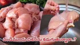 చికెన్‌ను కడగొద్దా..? వాష్ చేస్తే ఆరోగ్యానికి మంచిది కాదా..