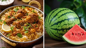 పుచ్చకాయ బిర్యానీ.. ఈ కాంబినేషన్‌ విషంలా మారుతుందా?