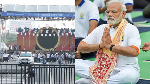 రెడ్ రోడ్లో యోగా మహాసంగమం.. ప్రధాని మోదీ నేతృత్వంలో 12వ అంతర్జాతీయ యోగా దినోత్సవం